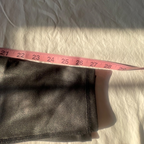 Women's Faux Leather High-Waist Leggings Black Sz S - Picture 12 of 12